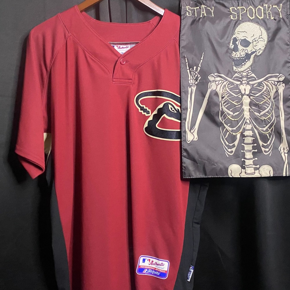 Majestic Baseball Jersey‎ Arizona Diamondbacks MLB Button Up Mens Size